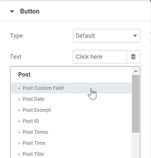 button elementor