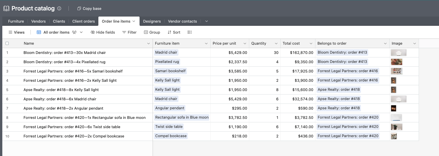 Airtable for Manage your Store in Airtable