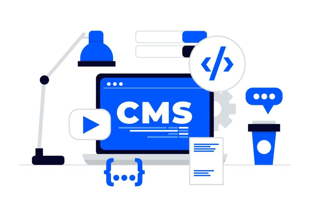 Illustration for CMS Development