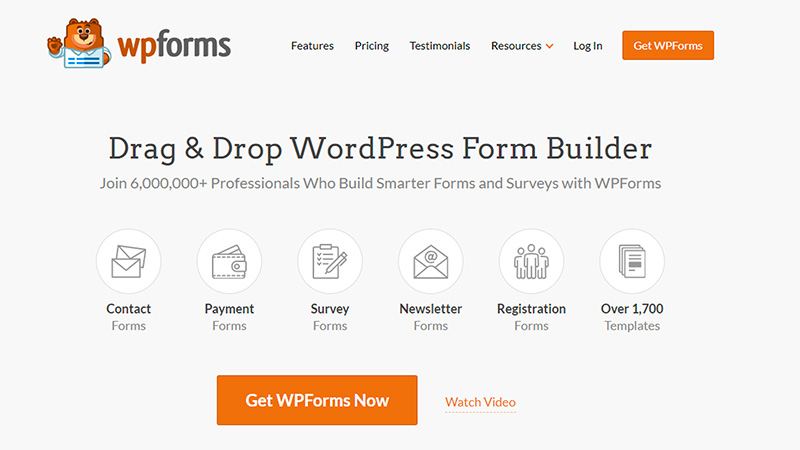 WPForms Features  - WordPress Airtable integration with WPForms to Airtable