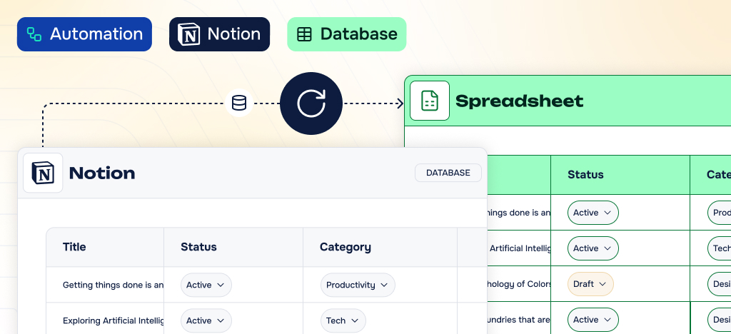 How to export a Notion database to Excel or CSV ?
